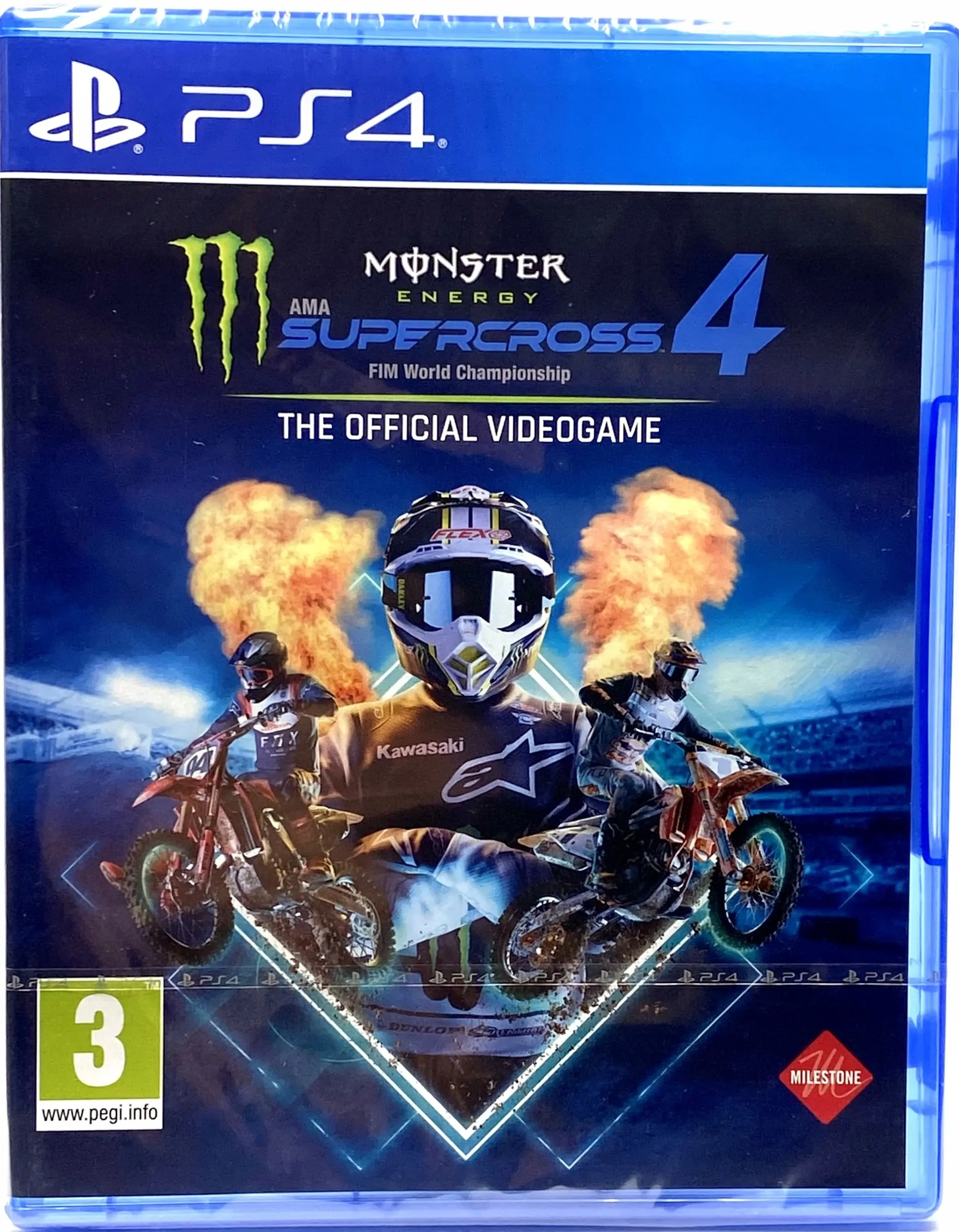 Игра Monster Energy Supercross 4 для PS4